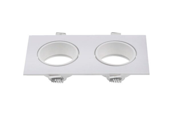 Kit 10 Spot Duplo para Embutir Mr16 Dicroica BR2033 LEDSBR
