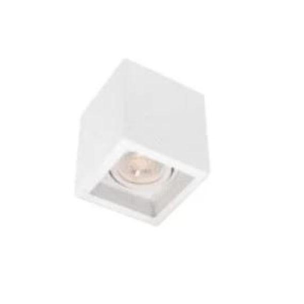 PLAFON BOX SOBREPOR MR16 GU10 BRANCO