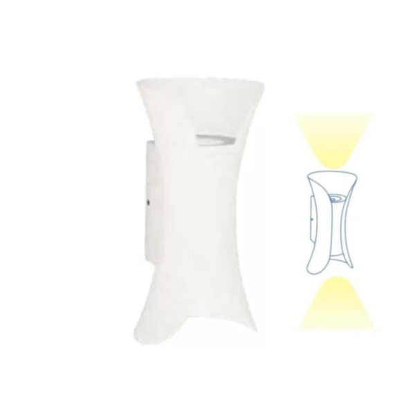 Arandela Led Tóquio Facho Duplo 3000K 10W Bivolt Branco
