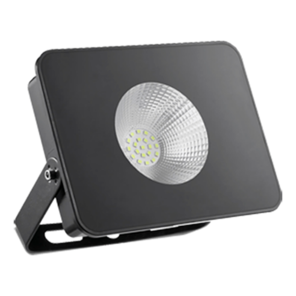 Kit C/3 Refletor Led 10W Smd 60º Preto Foco - Br Frio. Biv